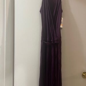 Kenneth Cole Deep Purple Maxi Dress